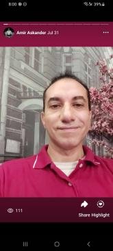 انا من نيويورك، مطلق، 55 سنة هنا من أجل البحث عن شريك لتحقيق علاقة تعارف تعرف عليّ أكثر من خلال بروفايلي، فربّ صدفة خير من ألف ميعاد.